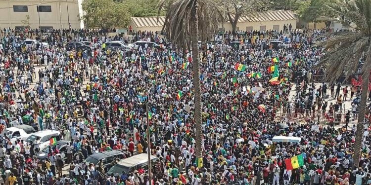 Tohu-bohu à la Place de la Nation : les manifestations en colère contre Khalifa Sall Tohu-bohu à la Place de la Nation : les manifestations en colère contre Khalifa Sall