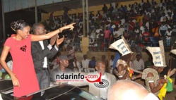 FINALE DE LA ZONE 4 : Aminata GUEYE, la marraine, plébiscitée. FINALE DE LA ZONE 4 : Aminata GUEYE, la marraine, plébiscitée.