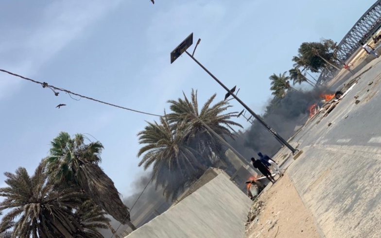 Violents heurts à Saint-Louis : le Pont Faidherbe bloqué Violents heurts à Saint-Louis : le Pont Faidherbe bloqué