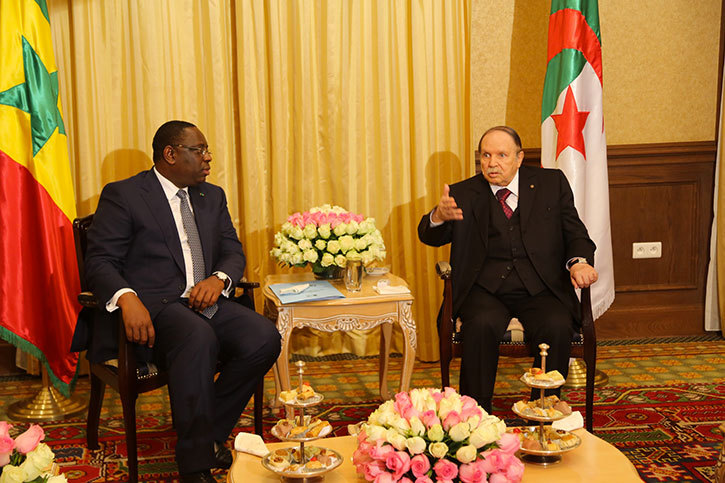 Visite d’État du Président Macky SALL en Algérie