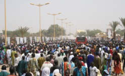 A l’appel du Khalife général des Mourides, Touba a manifesté contre Charlie Hebdo