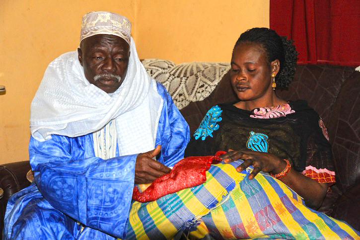 (Photos) Du beau monde au baptême de la fille de notre confrère Ousseynou DIOP de la Teranga FM.