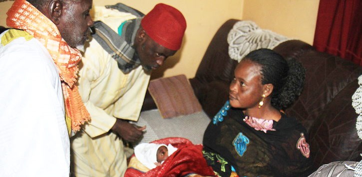 (Photos) Du beau monde au baptême de la fille de notre confrère Ousseynou DIOP de la Teranga FM.