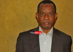 Arona SOW, maire de la Commune de NDIEBENE GANDIOL Arona SOW, maire de la Commune de NDIEBENE GANDIOL