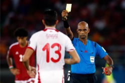 CAN 2015 : L'arbitre de Tunisie / Guinée Equatoriale suspendue six ans . CAN 2015 : L'arbitre de Tunisie / Guinée Equatoriale suspendue six ans .