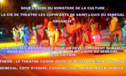 CULTURE: Ouverture du festival des arts de la scène à Saint-Louis, du 05 au 12 Avril 2015.