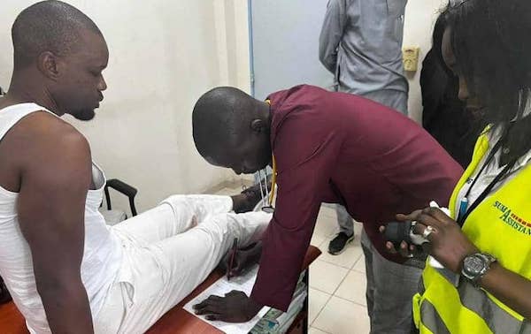 Urgent - Ousmane Sonko admis aux urgences