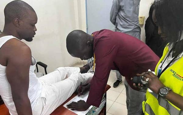 Urgent - Ousmane Sonko admis aux urgences Urgent - Ousmane Sonko admis aux urgences