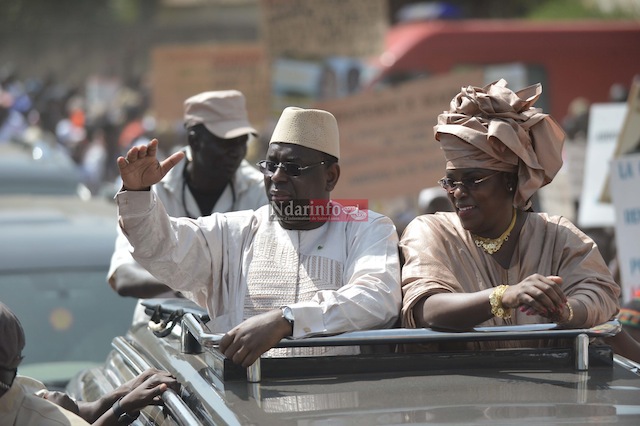 Les images exclusives de la visite de Makcy SALL en Casamance, ce jeudi.