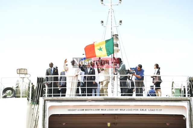 Les images exclusives de la visite de Makcy SALL en Casamance, ce jeudi.