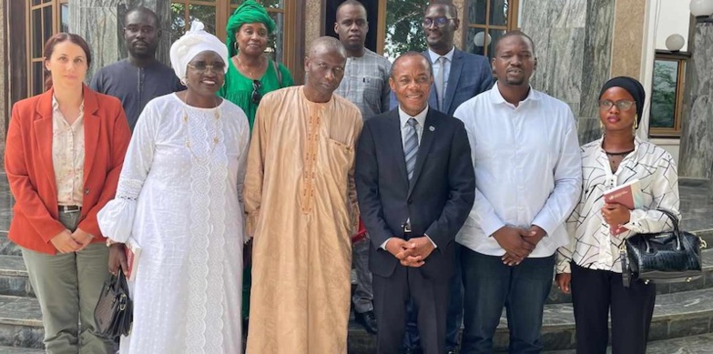 Le F24 reçu par le représentant régional du Haut-Commissariat des Nations Unies aux Droits de l'homme Le F24 reçu par le représentant régional du Haut-Commissariat des Nations Unies aux Droits de l'homme