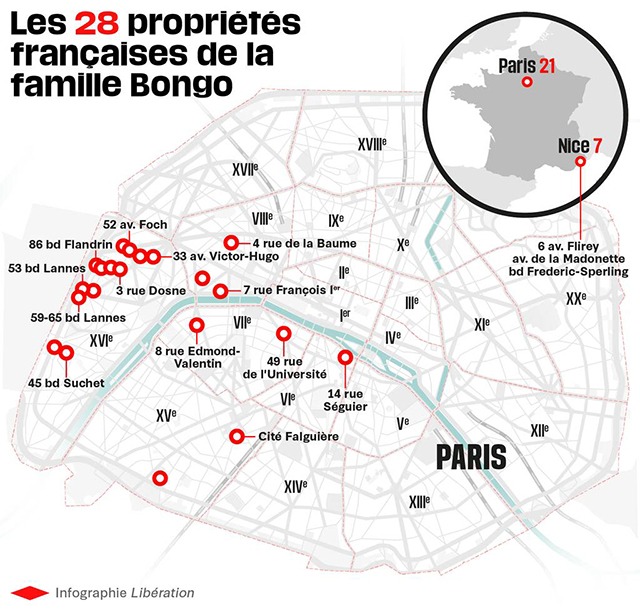 Luxe parisien et crise gabonaise : "Libération" ramène les avoirs des Bongo sous les projecteurs