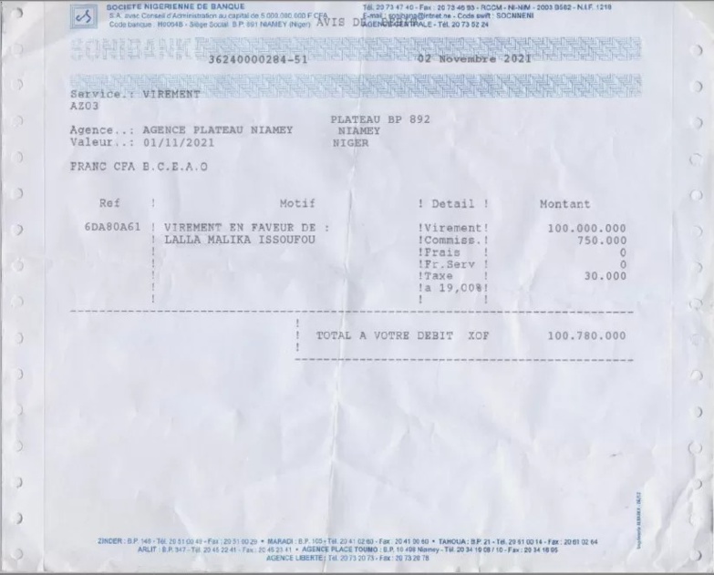 Niger : les preuves de la mainmise d’Issoufou sur le pétrole Niger : les preuves de la mainmise d’Issoufou sur le pétrole