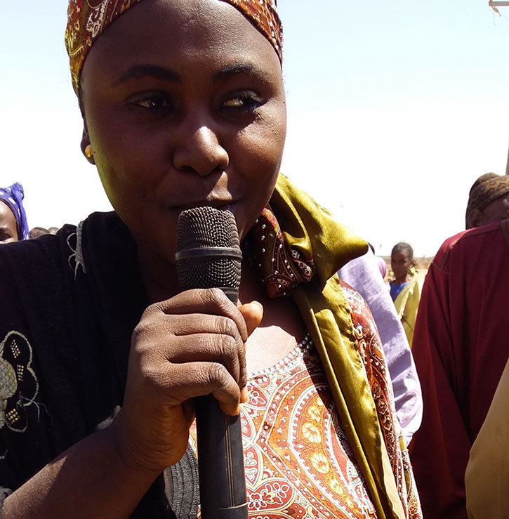 Mme Sokhna Mbodji, représentante des femmes Boundoume