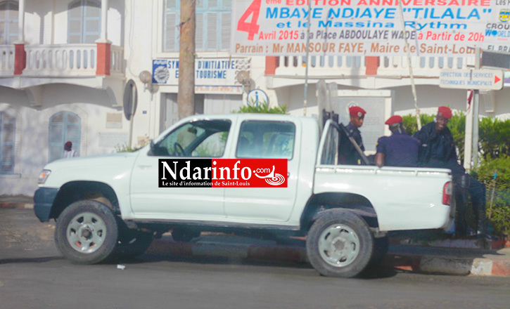 PROCÈS KARIM WADE - DÉLIBÉRATION DE LA CREI: Saint-Louis sous haute surveillance policière. PROCÈS KARIM WADE - DÉLIBÉRATION DE LA CREI: Saint-Louis sous haute surveillance policière.