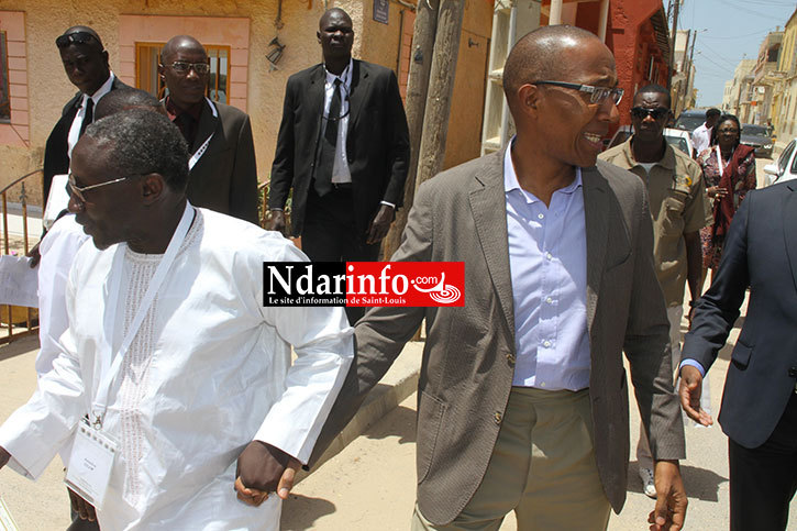 SAINT-LOUIS : l’ancien Premier Ministre Abdoul MBAYE accueilli à HOSTELYA 2015 (photos)
