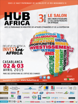 Casablanca, capitale de l'investissement et de l'Entrepreneuriat en Afrique, les 2 et 3 avril 2015. Casablanca, capitale de l'investissement et de l'Entrepreneuriat en Afrique, les 2 et 3 avril 2015.