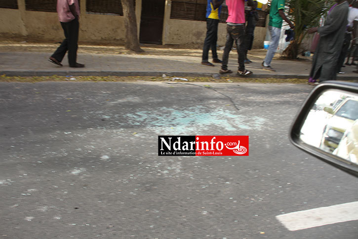 ACCIDENT: carambolage de véhicules sur la ROUTE DE KHOR.