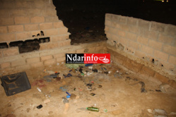 Le corprs du jeune homme a été retrouvé ici, à coté de ce couvercle de télévision Le corprs du jeune homme a été retrouvé ici, à coté de ce couvercle de télévision