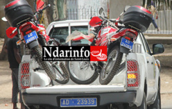 SECURITE DE PROXIMITE RENFORCEE: Les ASP de Saint-Louis désormais motorisés. SECURITE DE PROXIMITE RENFORCEE: Les ASP de Saint-Louis désormais motorisés.