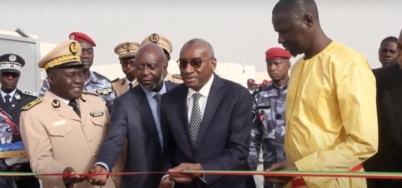 Saint-Louis : inauguration d'un cantonnement du GMI à Leybar