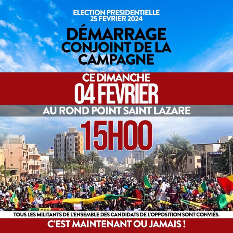 Report de la présidentielle : l'opposition manifeste à Dakar ce soir