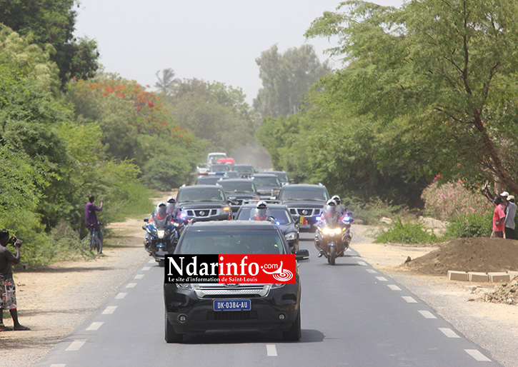 PHOTOS - MACKY SALL et le Roi Mouhamed VI à Saint-Louis.