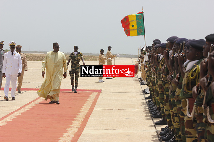 PHOTOS - MACKY SALL et le Roi Mouhamed VI à Saint-Louis.
