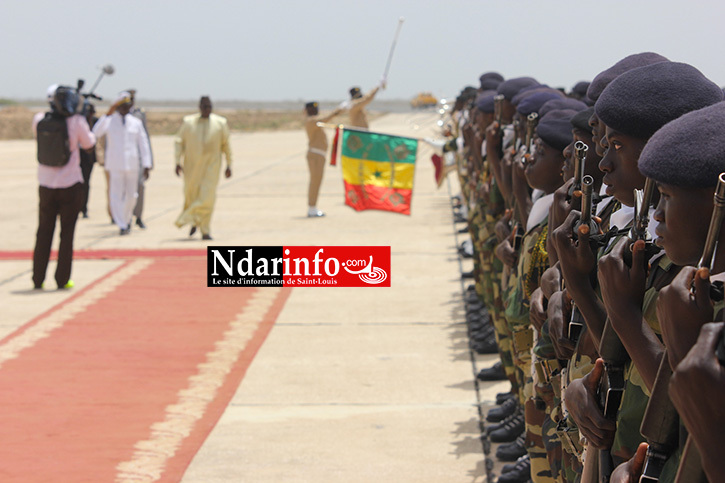 PHOTOS - MACKY SALL et le Roi Mouhamed VI à Saint-Louis.