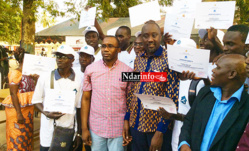 ZIGUINCHOR : l'Anamo et le Fongip forment les réparateurs de téléphones portables.