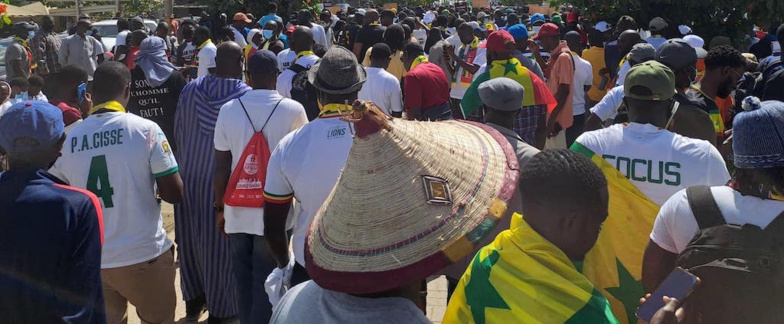 Marche silencieuse : grande mobilisation à Dakar