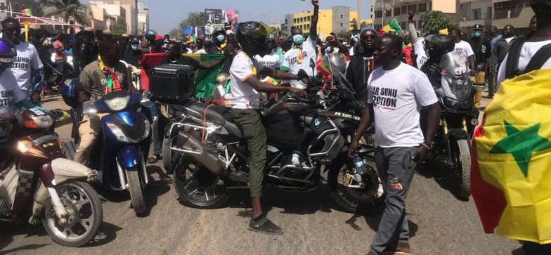 Marche silencieuse : grande mobilisation à Dakar