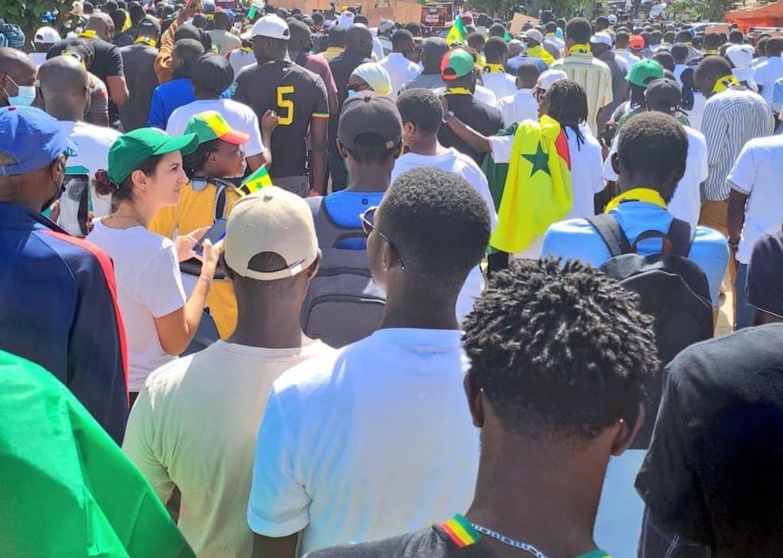 Marche silencieuse : grande mobilisation à Dakar Marche silencieuse : grande mobilisation à Dakar