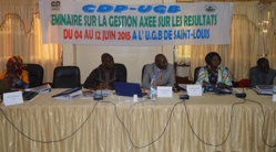 L’Université Gaston Berger de Saint-Louis forme son top management sur la Gestion Accès sur les Résultats ! L’Université Gaston Berger de Saint-Louis forme son top management sur la Gestion Accès sur les Résultats !