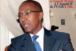 UGB: Abdoul MBAYE anime une conférence sur « la place de l’éthique et de la déontologie dans le système éducatif sénégalais » UGB: Abdoul MBAYE anime une conférence sur « la place de l’éthique et de la déontologie dans le système éducatif sénégalais »