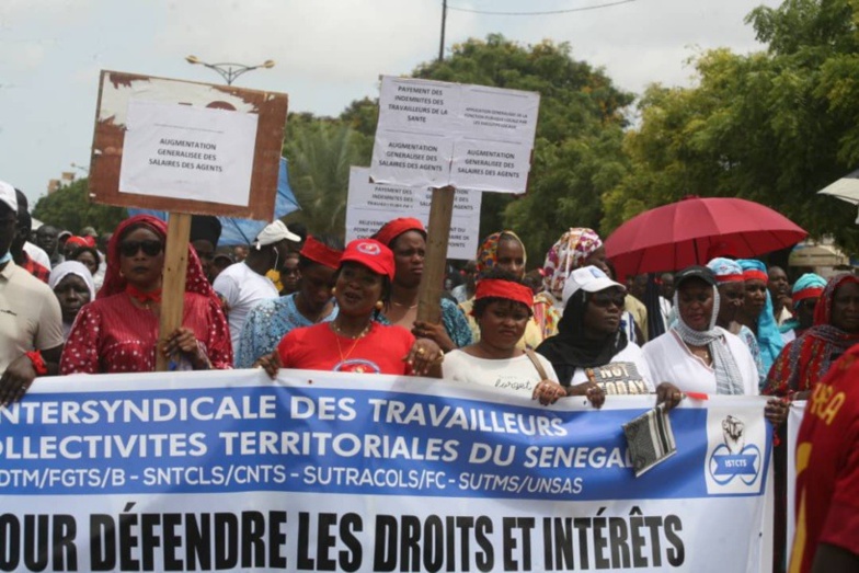 Collectivités territoriales : L’intersyndicale des travailleurs annonce une grève de 120 heures à partir de lundi