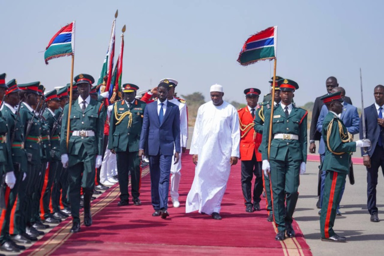 Sénégal-Gambie : décisions conjointes prises par les présidents FAYE et BARROW