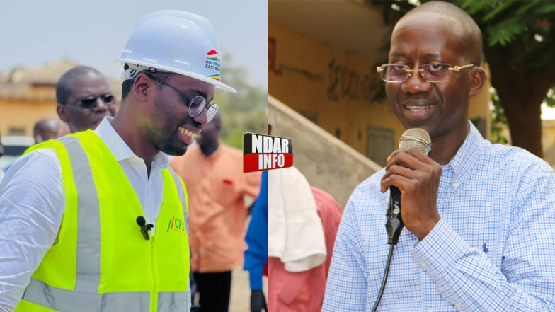 Ass Malick NDOYE et Charles FALL plient bagage. Ass Malick NDOYE et Charles FALL plient bagage.