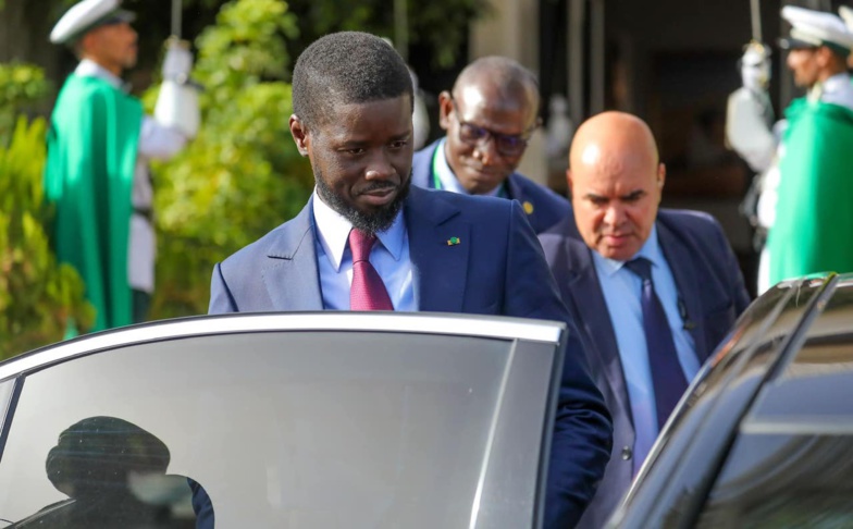 Le président Bassirou Diomaye Faye en visite à Abidjan, mardi