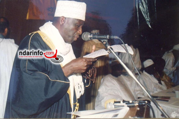 Le Professeur Abdallah SALL, imam de la mosquée Abass SALL