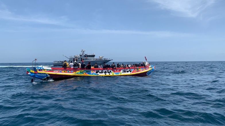 219 migrants en provenance de la Gambie interceptés au large de Dakar 219 migrants en provenance de la Gambie interceptés au large de Dakar