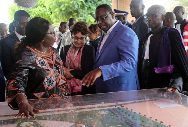 (Photos) Les images de la visite de Macky SALL à l'UCAD.