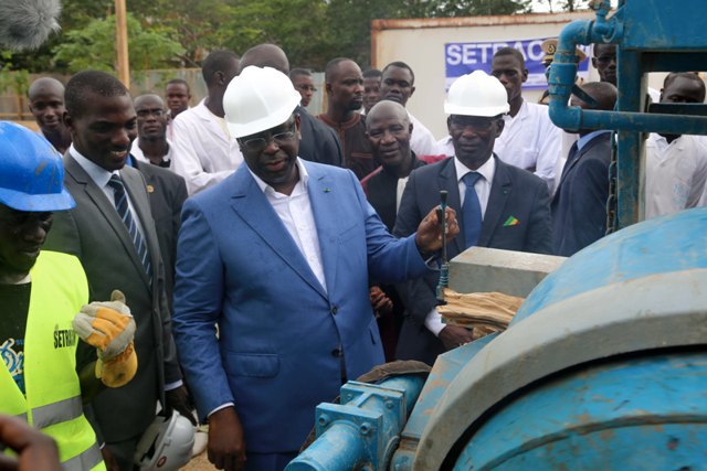 (Photos) Les images de la visite de Macky SALL à l'UCAD.