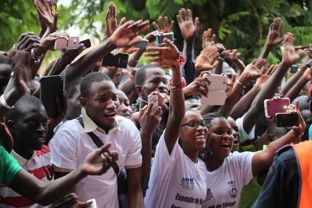 (Photos) Les images de la visite de Macky SALL à l'UCAD.