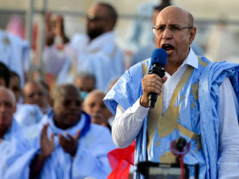 Présidentielle en Mauritanie : 6 candidats affrontent l'actuel président Mohamed Ould Ghazouani Présidentielle en Mauritanie : 6 candidats affrontent l'actuel président Mohamed Ould Ghazouani