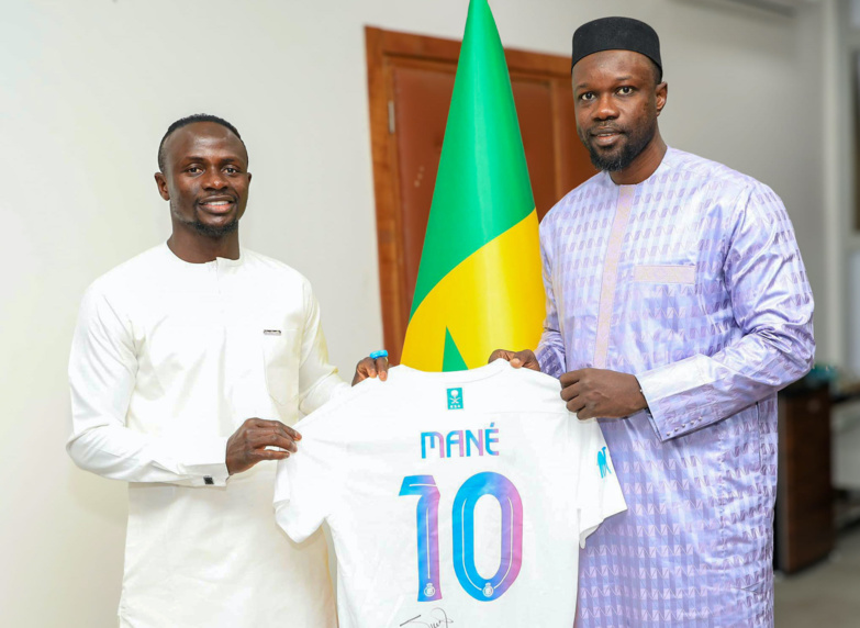Ousmane Sonko reçoit en audience Sadio Mané, porteur d'un projet agro-industriel Ousmane Sonko reçoit en audience Sadio Mané, porteur d'un projet agro-industriel