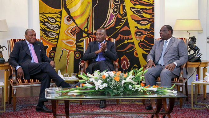 Macky Sall et Alpha Condé rencontrent à Dakar le Président Bissau-guinéen