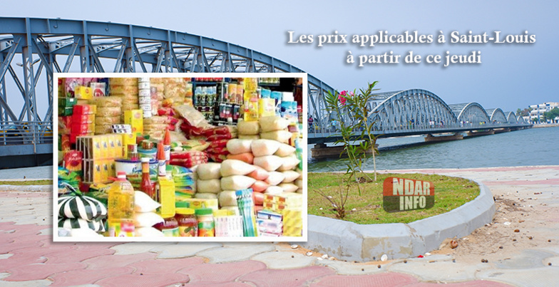 ​Baisse des denrées : voici les prix applicables à Saint-Louis à partir de ce jeudi