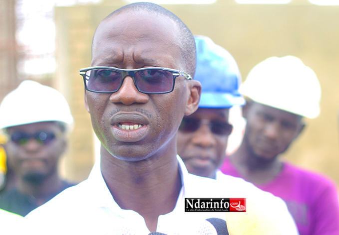 Charles FALL, DG de la SONES Charles FALL, DG de la SONES