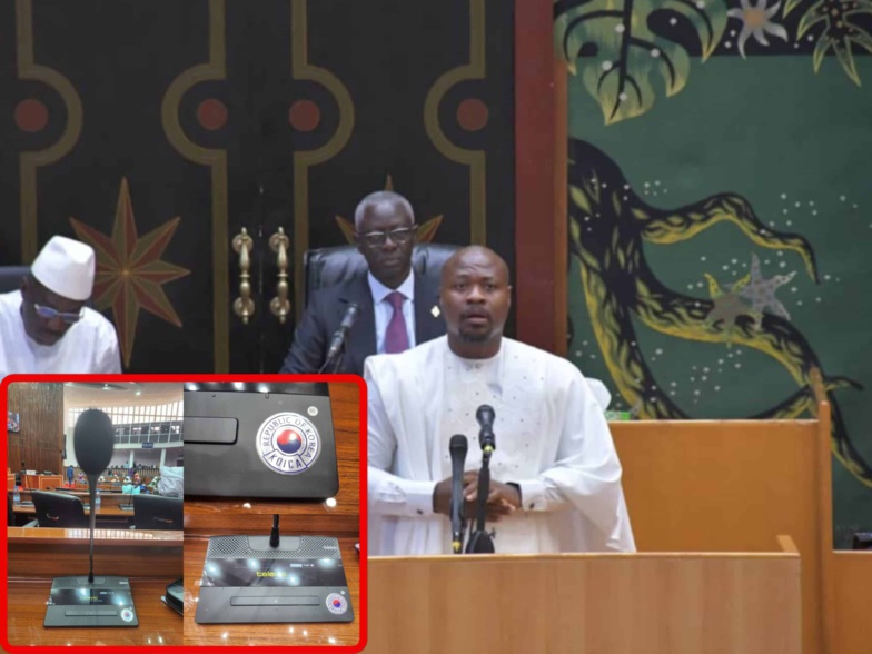 Don coréen de microphones à l’Assemblée Nationale : Une honte selon Guy Marius SAGNA Don coréen de microphones à l’Assemblée Nationale : Une honte selon Guy Marius SAGNA